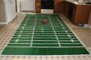 Football field rug