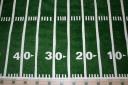 Football field rug