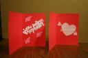 Inside of card