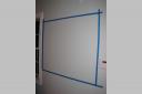 Taped Dry Erase Board