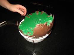 chocolate Easter baskets