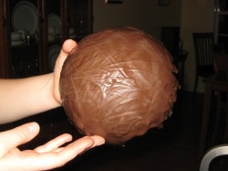 chocolate Easter baskets