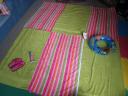 Finished beach blanket