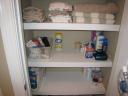 Guest shelves after