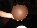 Inside chocolate shell