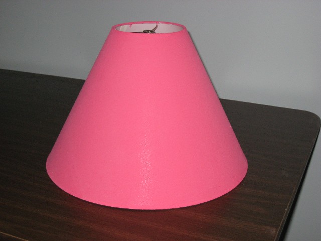 Plain Lamp Shades on Decorating A Plain White Lamp Shade