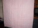Pink quilt, back