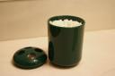 Filled with cotton swabs