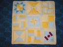 Yellow quilt, finished