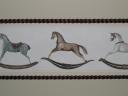 Rope molding border close