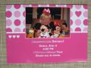 Shutterfly Minnie Mouse Invite