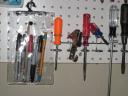 Pegboard plastic envelope