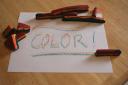 Recycled crayons