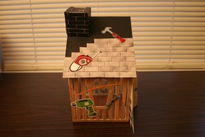 Chica's entry in OTC's house decorating contest Chica's entry in OTC's house decorating contest