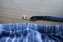 Use safety pin to replace drawstring