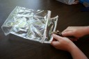 make your own ribbon tote