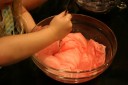 Stirring silk scarf