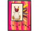 handmade chicken and egg card handmade chicken and egg card
