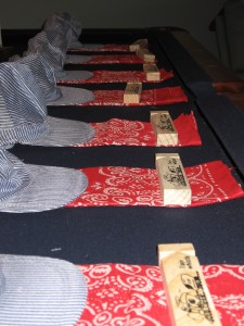 Conductor hats bandanas whistles