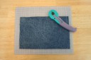 water bottle holder made from old jeans