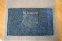 water bottle holder made from old jeans