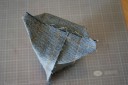 water bottle holder made from old jeans