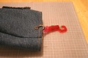 water bottle holder made from old jeans