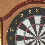 Quick Tip - Protect your wall when you hang a dart board