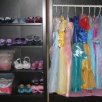 Organizing dress-up clothes