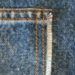 Make a water bottle holder from old jeans
