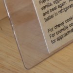 Recycle a pocket planner’s cover into a recipe card holder