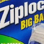 Organizing with Ziploc storage bags