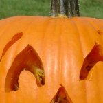 Quick and easy jack-o-lantern