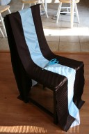bridesmaid dress chair cover