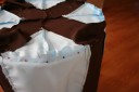 bridesmaid dress tablecloth