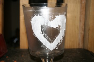 etched valentine apothecary jar
