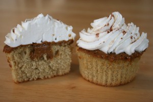 dulce de leche latte cupcakes dulce de leche latte cupcakes