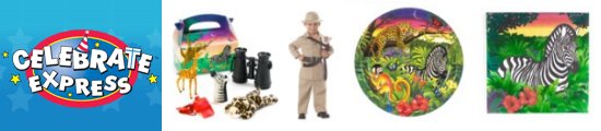 Order zoo party supplies at Celebrate Express!