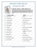 baby shower game
