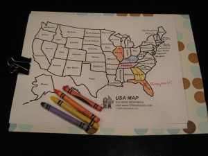 travel games USA map travel games USA map