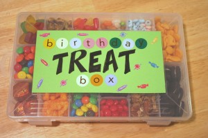 birthday treat box