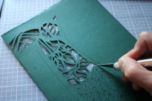 paper cut frame paper cut frame