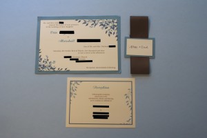 handmade wedding invitations