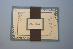 handmade wedding invitations