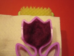 cookie cutter felting
