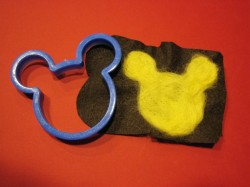cookie cutter felting