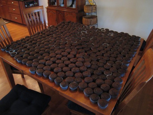 500 cupcakes