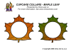 Maple Leaf Cupcake Collars
