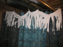 cobwebs from sheets