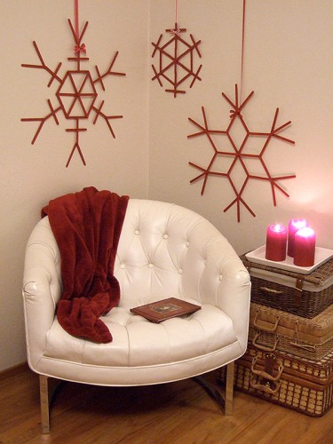 craft stick snowflakes craft stick snowflakes